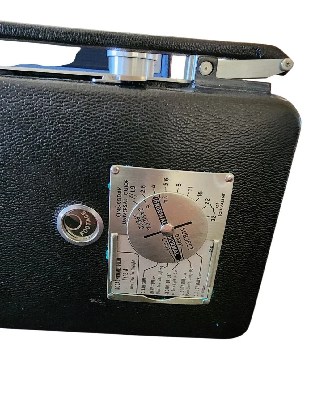 1940s Cine Kodak magazine 16 Movie Camera With Leather Case 3 Film Magazines